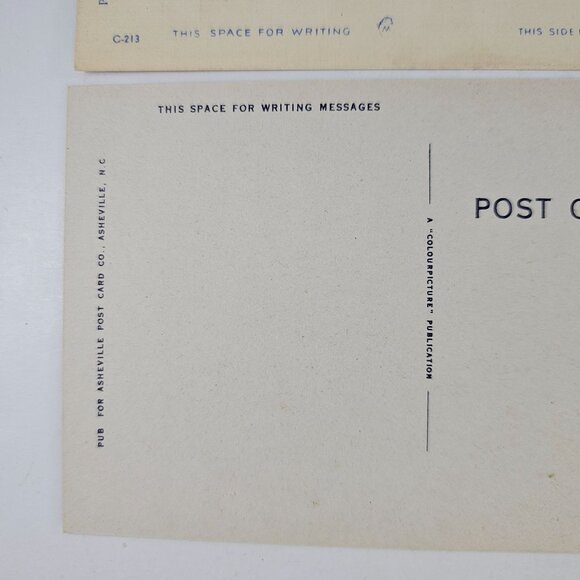 Vintage Asheville Postcard Lot of 10 Humorous Comic Illustrations Unused Made in - Picture 9 of 9